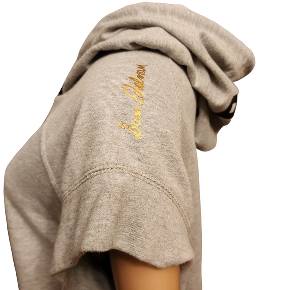 Sam Edelman Short Sleeved Boxer Hoodie - Picture 3 of 10